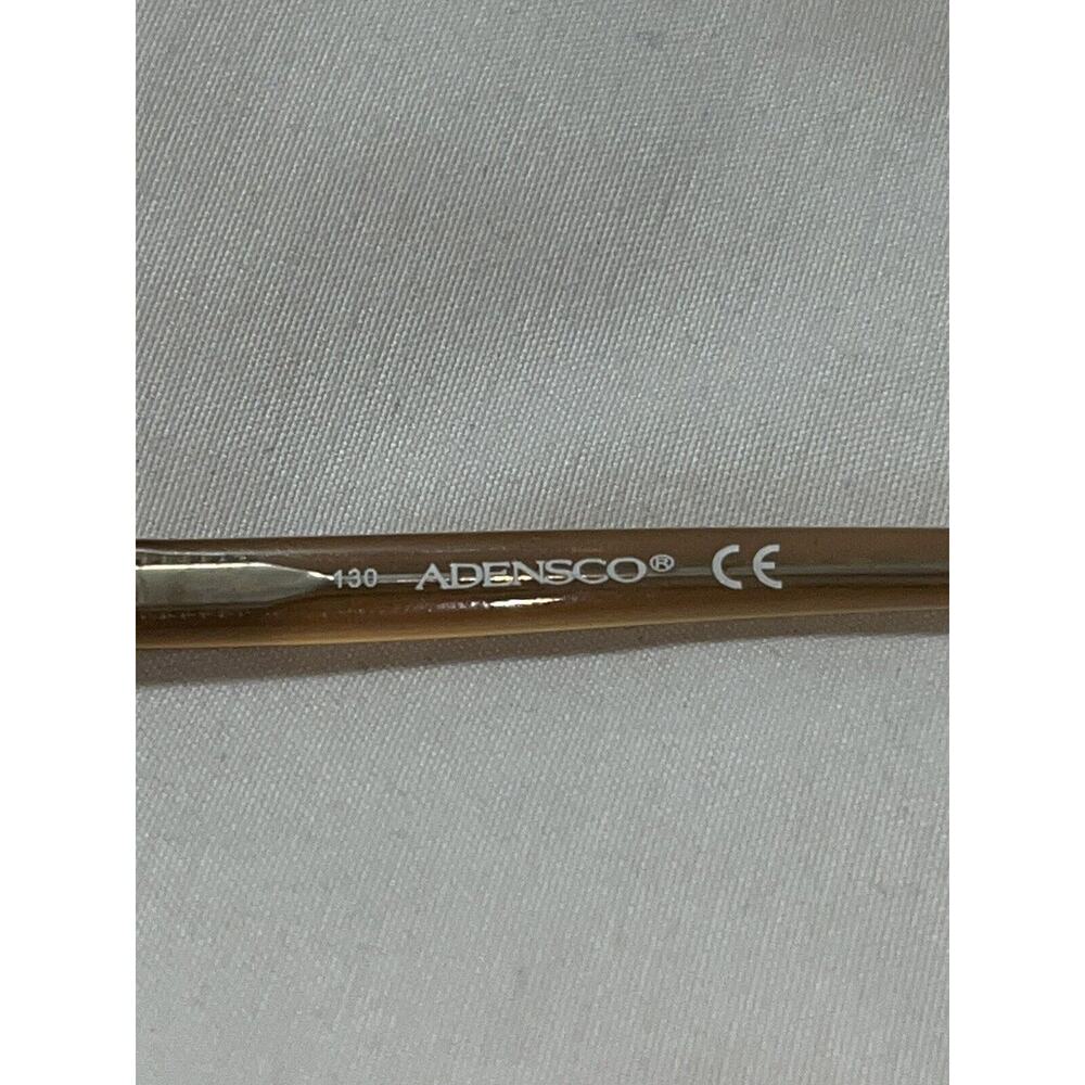 ADENSCO EYEWEAR RACHAEL EU3 47-16-130 BROWN FLEX HINGE EYEGLASSES 1196 FRAMES - Picture 4 of 7